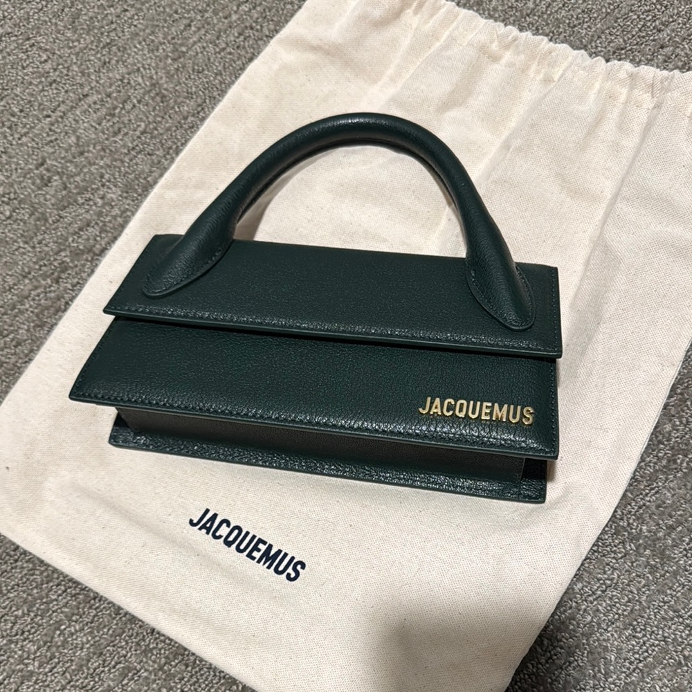 Jacquemus Green Leather Women's Bag
